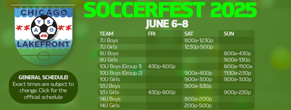 Soccerfest 25!