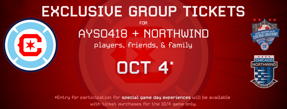 Chicago Fire FC - Exclusive Group Tickets