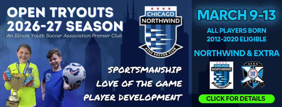 Northwind SC & Extra Tryouts March 9-13